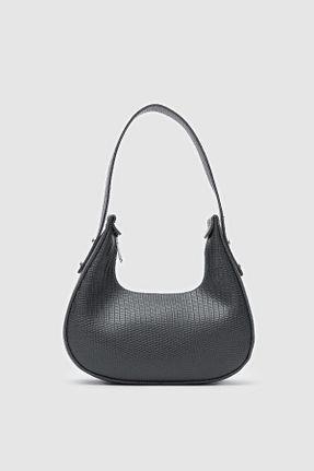 کیف دوشی طوسی زنانه چرم مصنوعی Shule Bags - کد 884870443