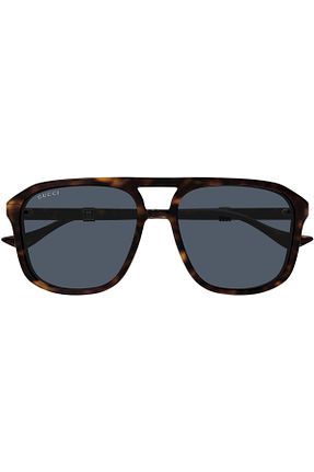عینک آفتابی قهوه ای مردانه 57 Gucci - کد 850885410