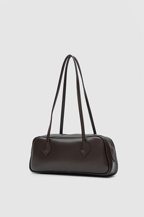 کیف دوشی سرمه ای زنانه چرم مصنوعی Shule Bags - کد 884870377
