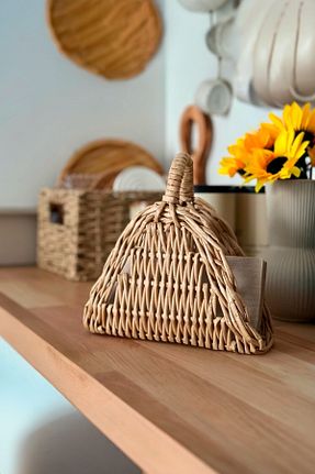 جا دستمال کاغذی قهوه ای AFRALYAHOME - کد 756286993