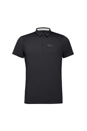 تیشرت مشکی مردانه رگولار Jack Wolfskin - کد 827654844