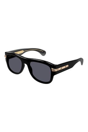 عینک آفتابی مشکی مردانه UV400 Gucci - کد 834669764