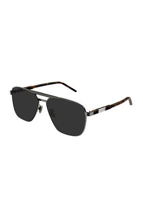 عینک آفتابی مشکی مردانه UV400 Gucci - کد 313385314