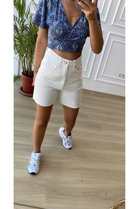 شلوارک و برمودا رنگی زنانه رگولار kubraozbeybutik - کد 884883791