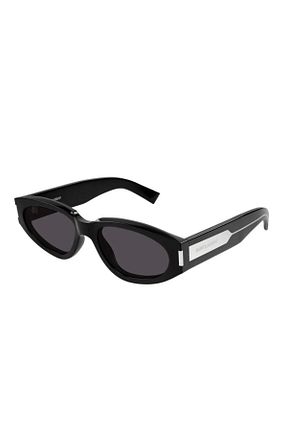 عینک آفتابی مشکی زنانه 56 Saint Laurent - کد 884887553