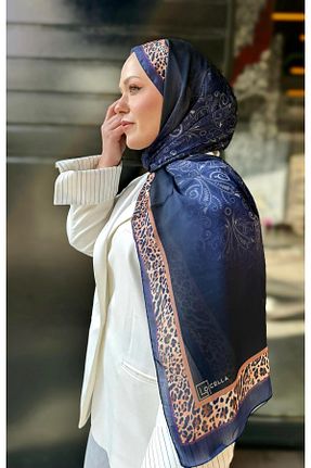 شال رنگی زنانه کرپ locella - کد 884890892