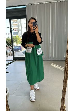 لباس سبز زنانه بافتنی caddstore - کد 884884718