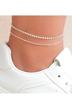 خلخال جواهر زنانه فلزی MODAMAYS - کد 884894346