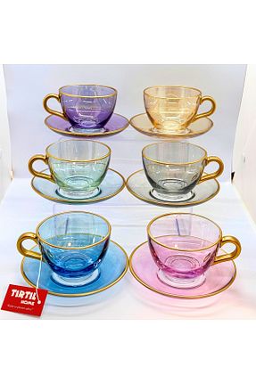 فنجان چای رنگی 238 میلی لیتر Tırtıl Home Züccaciye - کد 771563028