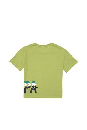 تیشرت سبز بچه گانه یقه دوچرخه U.S. Polo Assn. - کد 884923264
