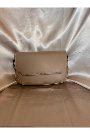 کیف دوشی نباتی زنانه چرم مصنوعی KT AKSESUAR - کد 884922508