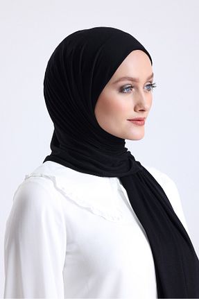 شال مشکی زنانه ویسکون T Crazy - کد 884922919