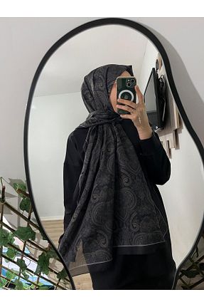 شال رنگی زنانه پنبه پلی استر Merwiss - کد 884933636