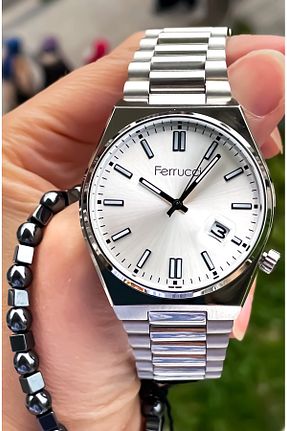 ساعت مچی طوسی مردانه 41-45 میلی متر Ferrucci - کد 804053422