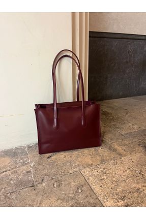 کیف دستی زرشکی زنانه ابعاد بزرگ MODA - کد 884953414