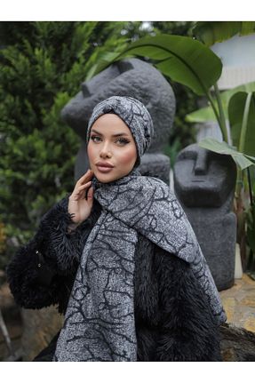 روسری نارنجی İpek Jakar OykumBone - کد 884966211