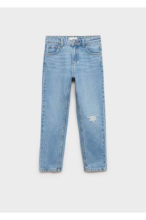 شلوار جین آبی بچه گانه رگولار MANGO Kids - کد 884965931