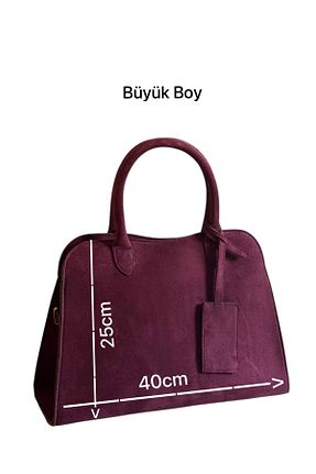 کیف دوشی زرشکی زنانه جیر Goldies Bag - کد 884972856
