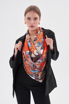 روسری رنگی İpek Tivil BBDBOUTIQUE - کد 884986685