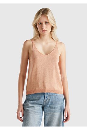 رکابی اسپرت نارنجی زنانه فلزی United Colors of Benetton - کد 885030431