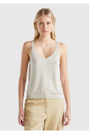 رکابی اسپرت طوسی زنانه فلزی United Colors of Benetton - کد 885030462