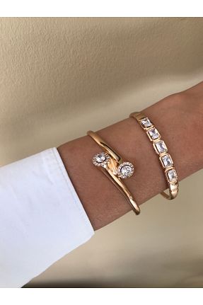 دستبند استیل (فولاد) طلائی استیل (فولاد) XUPING JEWELRY - کد 867005931