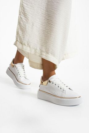 کفش بیرون طلائی زنانه wolk shoes - کد 885133673