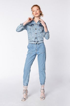 کاپشن طوسی زنانه جین Vigoss Jeans - کد 57581470