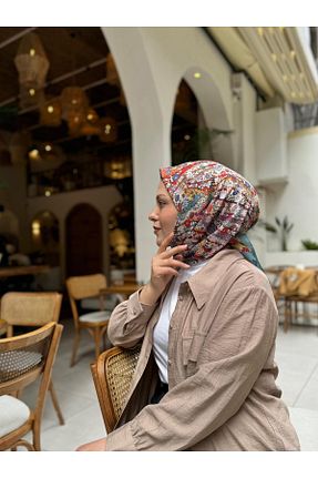 دستمال گردن رنگی زنانه ویسکون locella - کد 885151230