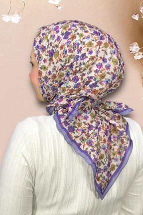 دستمال گردن رنگی زنانه ویسکون locella - کد 885143645