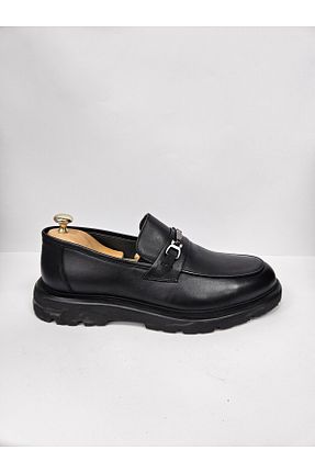 کفش کژوال مشکی مردانه چرم خالص Atlantis Collection - کد 869585726