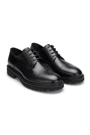 کفش کلاسیک مشکی مردانه پاشنه کوتاه (1 - 4 سانتی متر) Best Club - کد 885145404