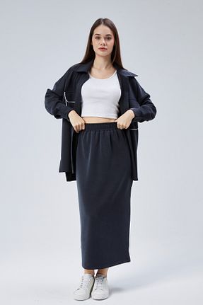ست بالاتنه و پائین تنه مشکی زنانه بافت KARÇA VOGUE - کد 885154531