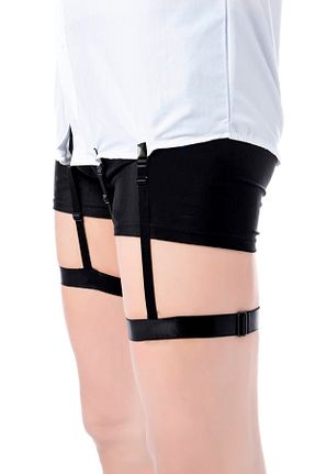 آویز شلوار مشکی مردانه لیکرا Rizz up - کد 885133285