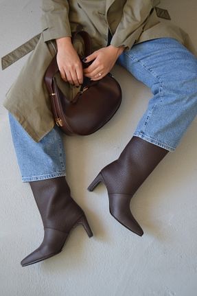 بوت / نیم بوت قهوه ای زنانه جیر Sister in Love - کد 868871360