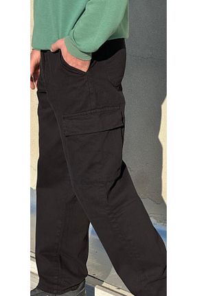 شلوار مشکی مردانه بافتنی Serseri Jeans - کد 885179322