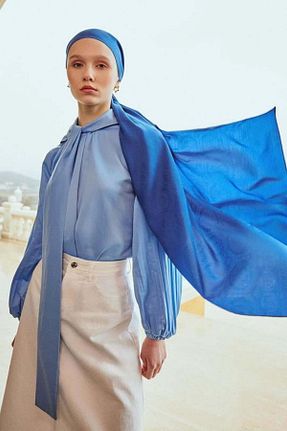 شال رنگی زنانه ابریشم carell - کد 885178043