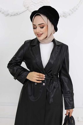 ترنچکت حجاب مشکی giyze - کد 925993128