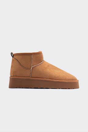 بوت / نیم بوت قهوه ای زنانه جیر SHOEMARK - کد 144160780