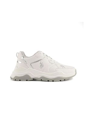 کفش اسنیکر سفید زنانه بند دار U.S. Polo Assn. - کد 853982725