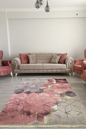کناره صورتی پلی استر VOPTEKS - کد 784631519