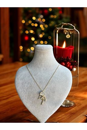 گردنبند استیل ( فولاد ) سفید زنانه استیل (فولاد) AURA GARDEN - کد 885307739