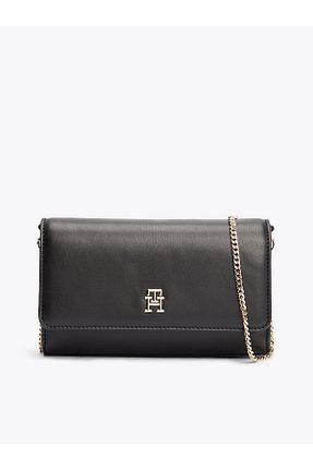 کیف دوشی مشکی زنانه Tommy Hilfiger - کد 883382994