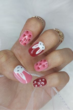 ناخن مصنوعی و اکسسوری بژ Easy Beauty - کد 885336170