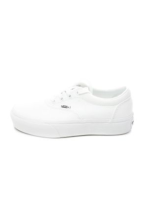 کفش اسنیکر سفید زنانه بند دار Vans - کد 86866267