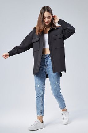 پیراهن مشکی زنانه اورسایز KARÇA VOGUE - کد 885390166
