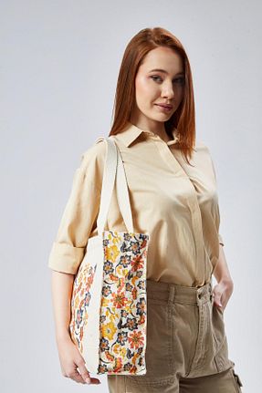 کیف دوشی بژ زنانه Çınar Bez Çanta - کد 885386949