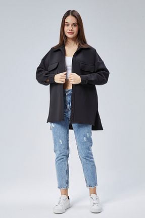 پیراهن مشکی زنانه اورسایز KARÇA VOGUE - کد 885390166