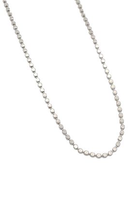 گردنبند استیل ( فولاد ) طوسی زنانه استیل ضد زنگ Atelier Modjo - کد 877673455