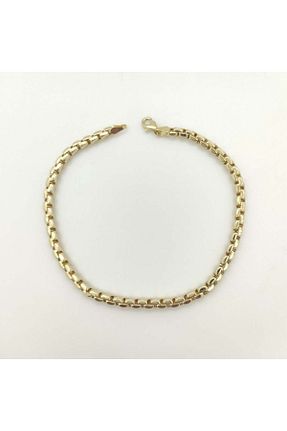 دستبند طلا زرد زنانه 14 عیار byBurak GOLD - کد 885409839